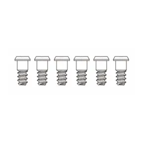 MJX Hyper Go Step Flat Screws 6 Pack - Part Number M2665