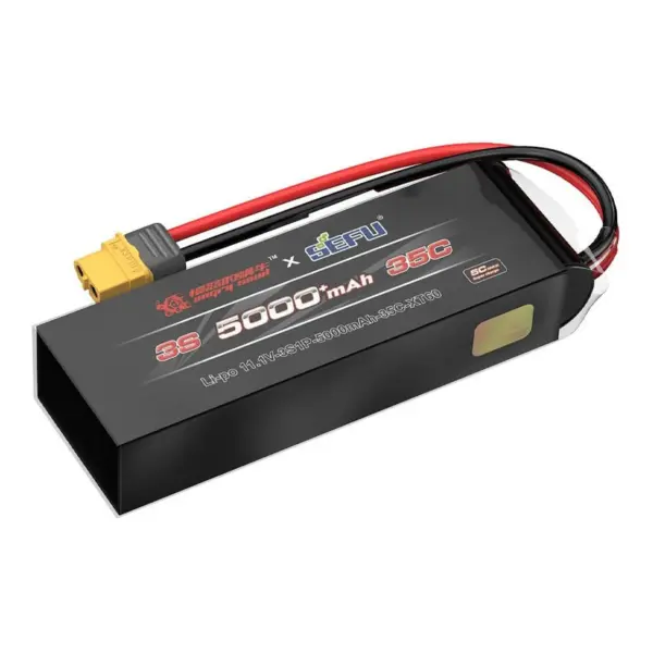 MJX Angry Snail 3s 11.1v 5000 Mah Lipo Rechargeable Battery Pack With Xt60 Plug