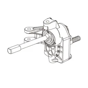 MJX Hyper Go H12y Front Left Axle Assembly - Part Number P12ysa02
