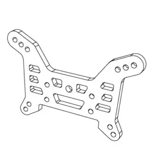 MJX Hyper Go 7303 Front Shock Tower - Part Number P73270