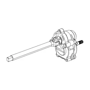 MJX H8h All-Rock Right Rear Axle Assembly - Part Number P8hsb03