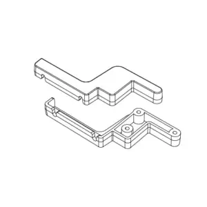 MJX H8h All-Rock Decorative Trailer Part - Part Number P8hv04