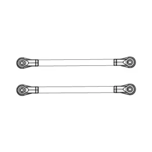 MJX H8h All-Rock Upper Support Rods (Short) - Part Number P8hv28