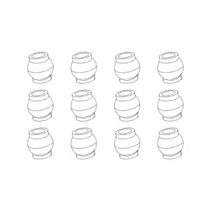 MJX Hyper Go 20208 Replacement Ball Ends - Part Number Pm20190