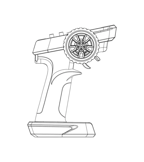 MJX Hyper Go 20208 Replacement Remote Controller - Part Number Pm20250