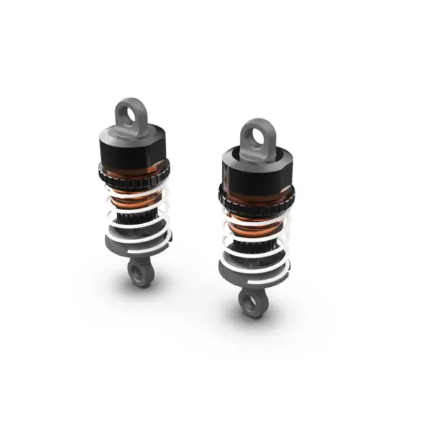 Rlaarlo Orange Metal Oil-Filled Shock Absorbers (2 Pack) - Part Number R10002