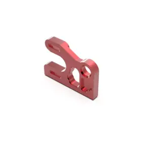Rlaarlo Red Alloy Motor Mount for 1:10 on-Road Cars - Part Number R10071