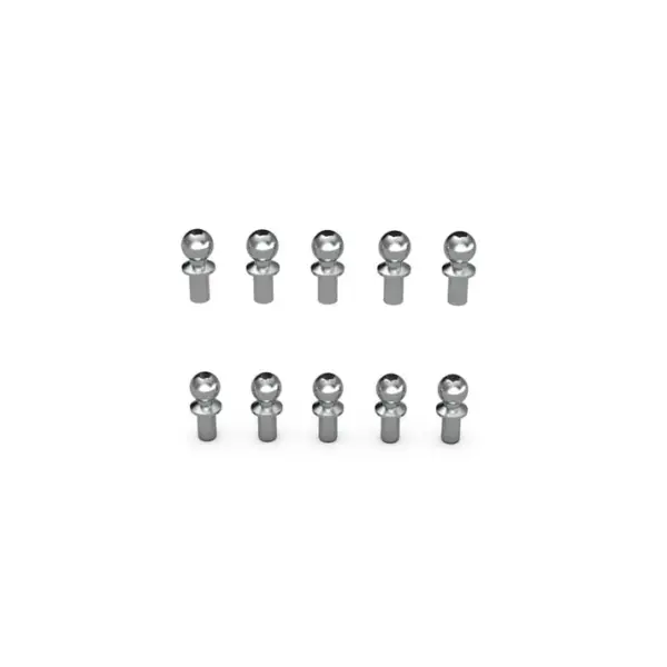 Rlaarlo Pivot Ball Stud Screws (10 Pack) for 1:10 on-Road Cars - Part Number R10096