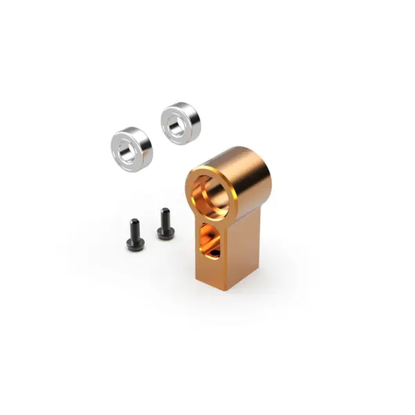 Rlaarlo Orange Aluminum Center Driveshaft Support Set - Part Number R10116