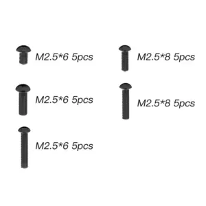 Rlaarlo Button Head m2.5 Hex Screws Multipack - Part Number R11097