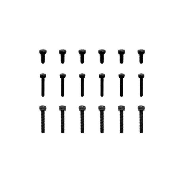 Rlaarlo Cap Head Hex Screws M2 and m2.5 Multipack - Part Number R11101