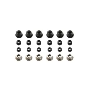 Rlaarlo m2.5 M3 and M4 Locking Nuts Set - Part Number R11104