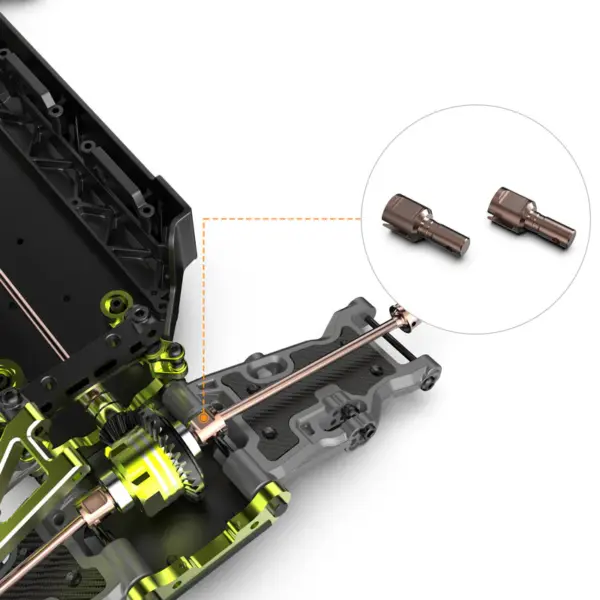 Rlaarlo Upgrade S2 Steel Differential Outdrive Cups - Part Number R11146