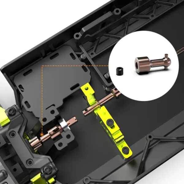 Rlaarlo Upgrade S2 Steel Rear Input Shaft Cup - Part Number R11148