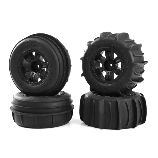 Rlaarlo Omni-Terminator Paddle Sand Tyres 4 Pack - Part Number R11152