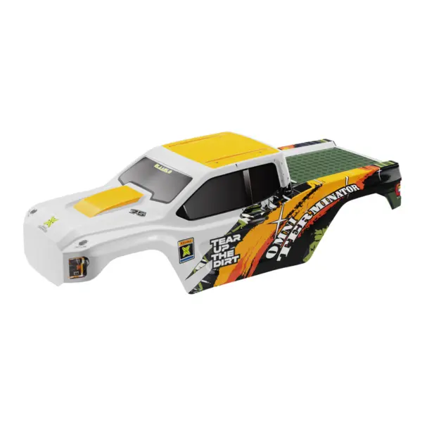 Rlaarlo Omni-Terminator Orange & White Body Shell - Part Number R11165 – view 3