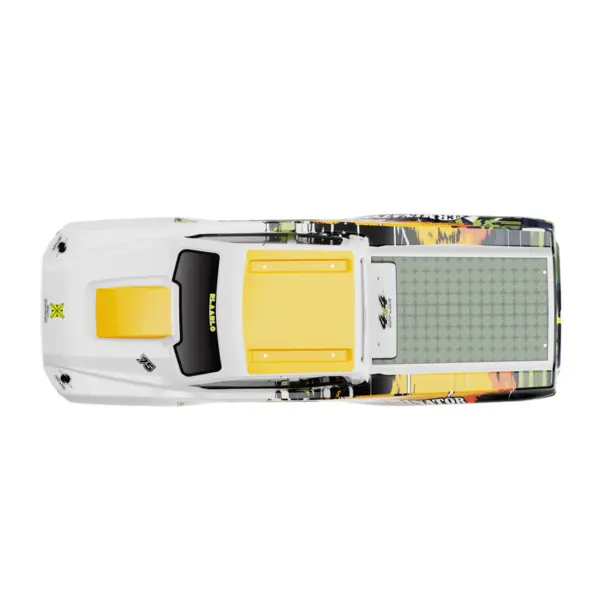 Rlaarlo Omni-Terminator Orange & White Body Shell - Part Number R11165 – view 6