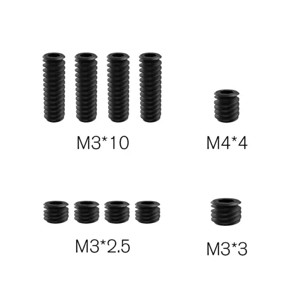 Rlaarlo Replacement Screw Set M3 - Part Number R16062