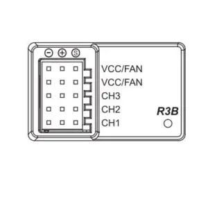 MJX Hyper Go Replacement Receiver - Part Number R3b