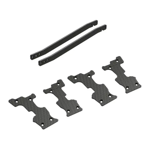 Rlaarlo Upgrade Carbon Fibre Upper Deck & Suspension Set Arm - Part Number Rz060