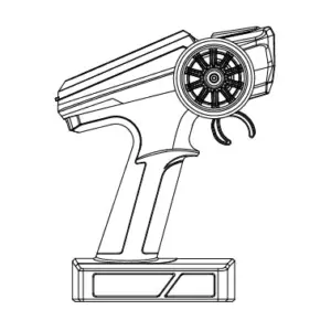 MJX Hyper Go Replacement Transmitter - Part Number T3d