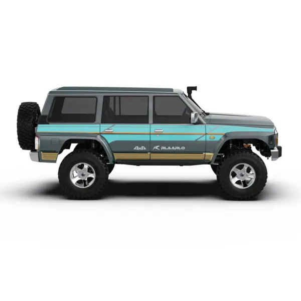 Rlaarlo Tk07 Pro Brushless 1:7 Scale Crawler Truck - Red (2s-4s Lipo Version)