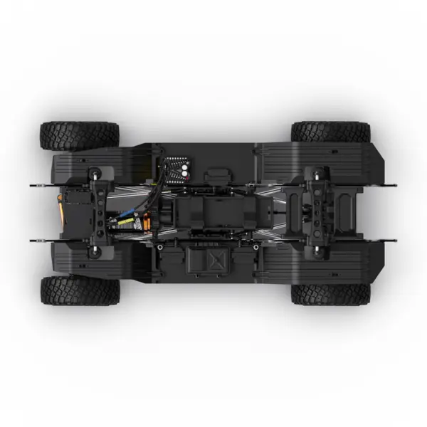 Rlaarlo Tk07 Pro Brushless 1:7 Scale Crawler Truck - Red (2s-4s Lipo Version)