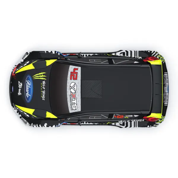 Rlaarlo XTS F10 Carbon Brushless 1:10 Scale Rally Car - Green (3s Lipo Version)