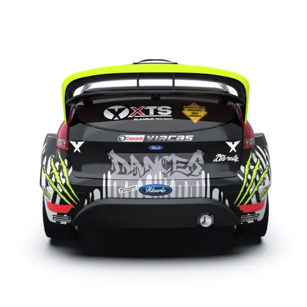Rlaarlo XTS F10 Carbon Brushless 1:10 Scale Rally Car - Green (3s Lipo Version)