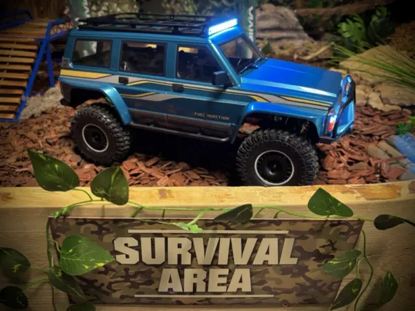 1:10 EP Crawler CR4.4 "PATROL"light blue" RTR