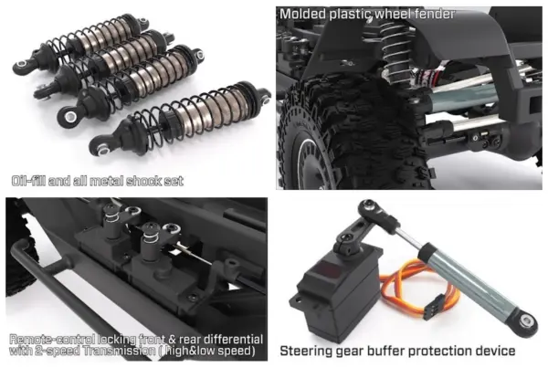 1:10 EP Crawler CR4.4 "PATROL"light blue" RTR