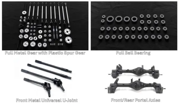 1:10 EP Crawler CR4.4 "PATROL"light blue" RTR