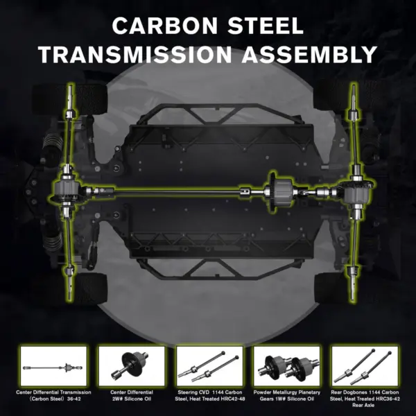 Rlaarlo XTS-S10 Carbon 1/10 Brushless RTR 4WD RC Rally Car (Ex demo)