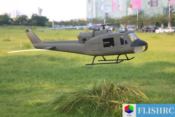 FLISHRC FL500 UH-1 Huey 500-Class GPS Scale RC Helicopter (RTF)
