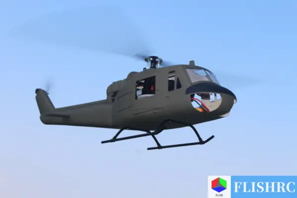 FLISHRC FL500 UH-1 Huey 500-Class GPS Scale RC Helicopter (RTF)