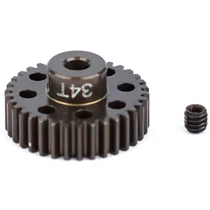 Associated Factory Team Alum. Pinion Gear 34t 48dp 1/8"shaft