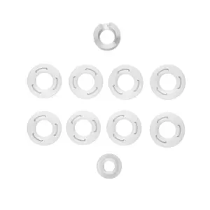 Team Associated Rc28r Ft Side Wall Flange Set, White