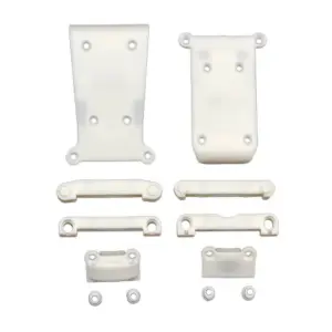 Team Associated Reflex 14b Classic Skid Plates/Arm Mounts Natural