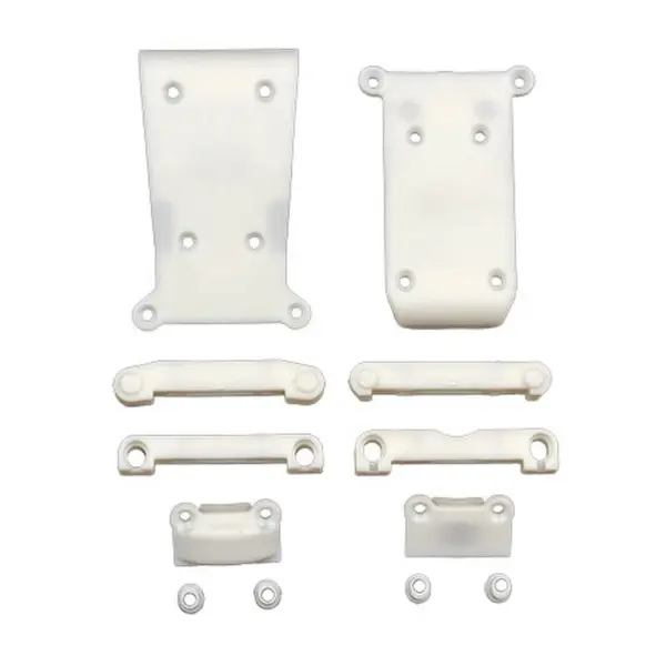 Team Associated Reflex 14b Classic Skid Plates/Arm Mounts Natural