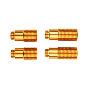 Team Associated Reflex 14b Classic 10 Aluminium Shock Body Set Gold