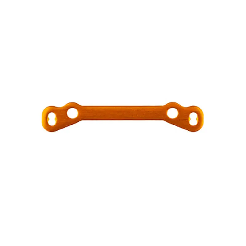 Team Associated Reflex 14b Classic Aluminium Steering Plate, Gold
