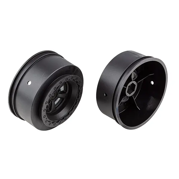 Team Associated Dr10 Drag Rear Wheels Black