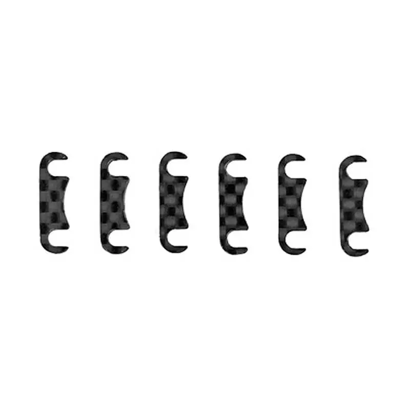 Team Associated Dc10 Ft Carbon Fibre Hub Link Shim Set