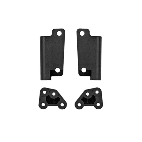Team Associated Rc10gt Rear Arm Mount and Shock Mounts Black