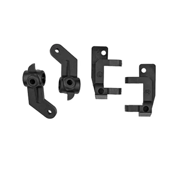 Team Associated Rc10 Front Caster Blocks 30deg Black