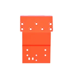 Team Associated Rc10 Nose Plate Neon Red
