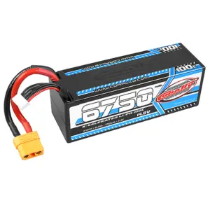 Corally Xcelerated 100c Lipo Battery 6750 Mah 14.8v Stick 4s Hardwire Xt90