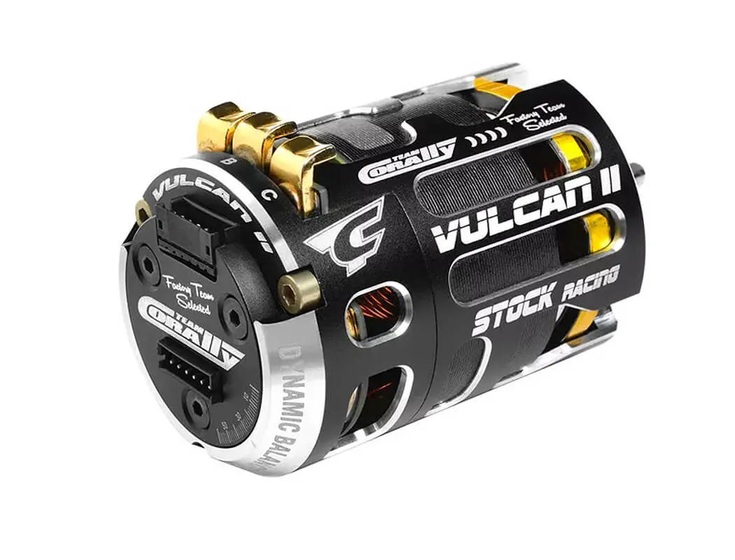 Corally Vulcan Ii Stock Sens. Competition Brushless Motor 10.5T – view 3