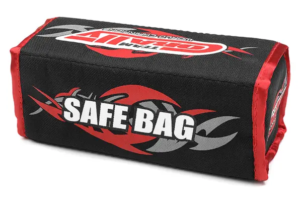 Corally Lipo Safe Bag for 2 PCS 2s Hard Case Batterypacks – view 2