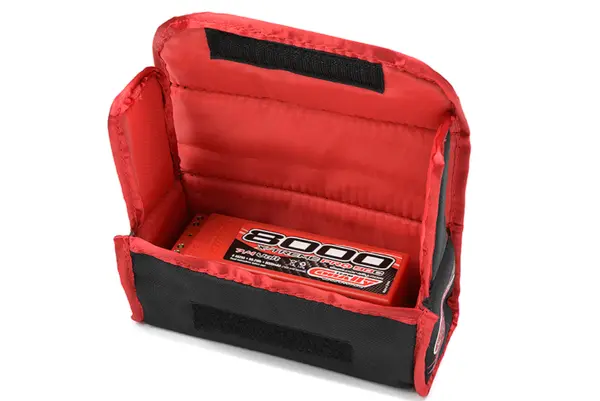 Corally Lipo Safe Bag for 2 PCS 2s Hard Case Batterypacks – view 4